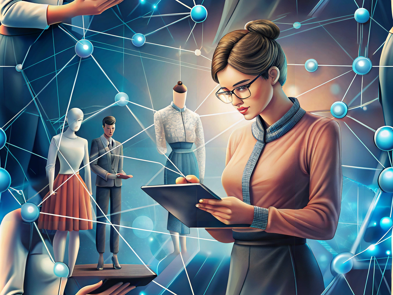 Integration of blockchain technology in fashion contract management