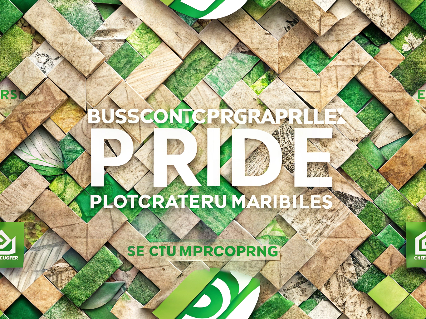 Variety of sustainable printing materials for security companies, showcasing eco-friendly options.