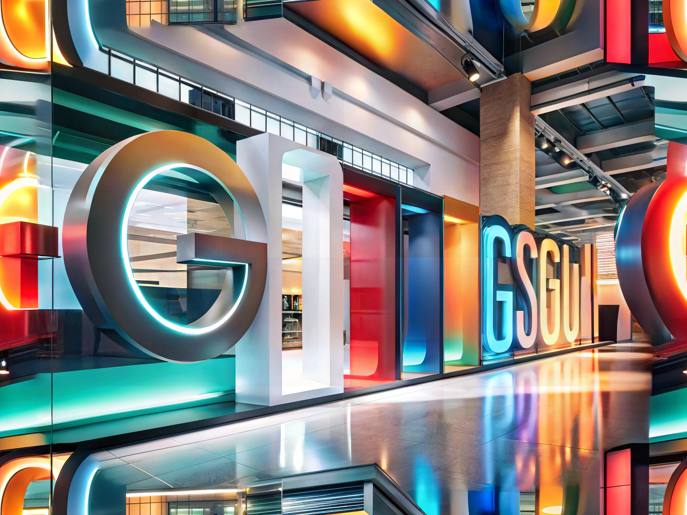 Comparison of glossy and matte finishes in retail signage
